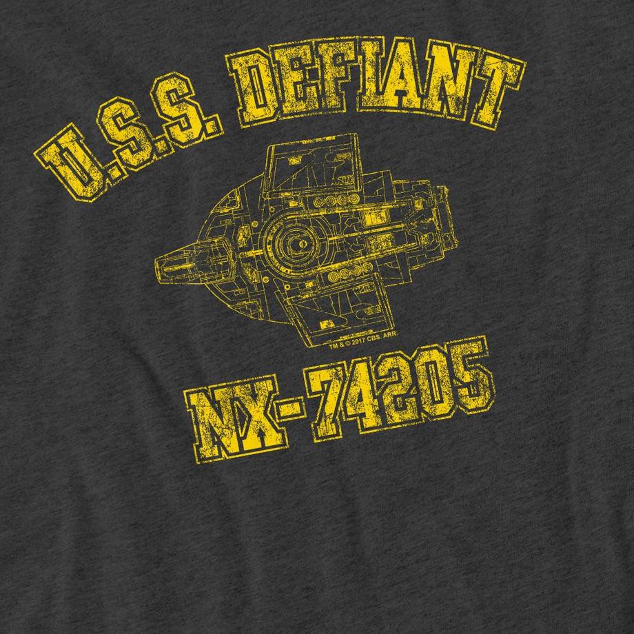 Star Trek Defiant Athletic T-Shirt  