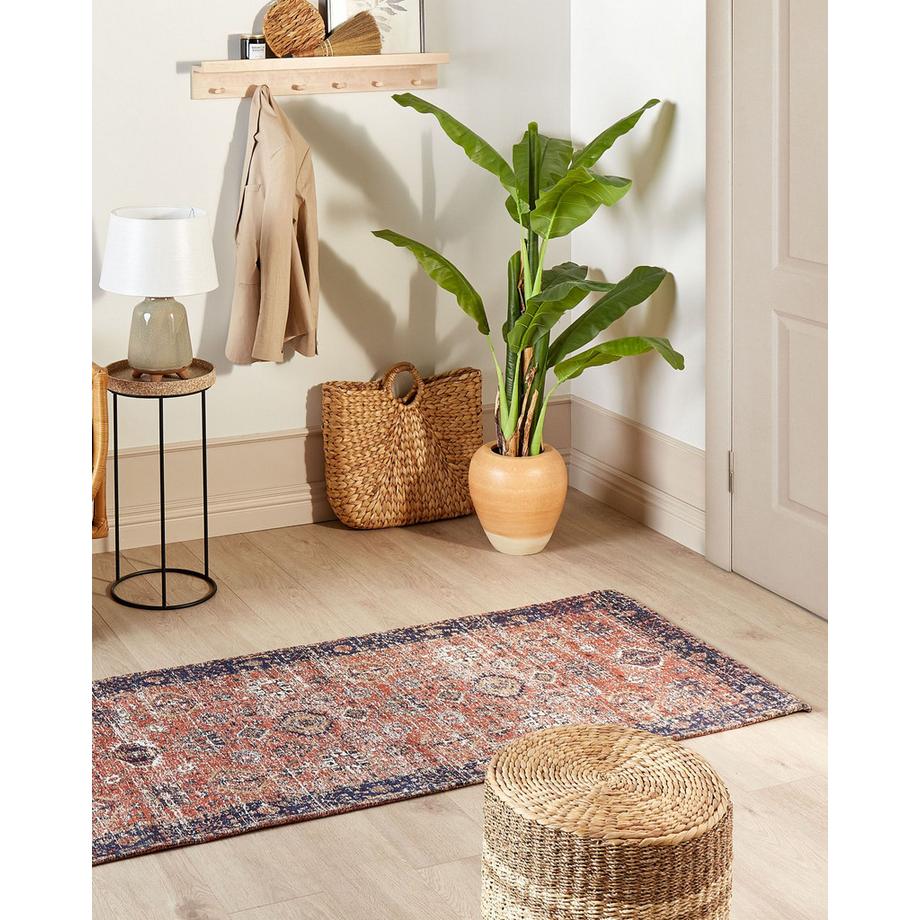 Beliani Teppich aus Baumwolle Retro KURIN  