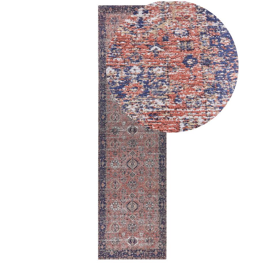 Beliani Teppich aus Baumwolle Retro KURIN  