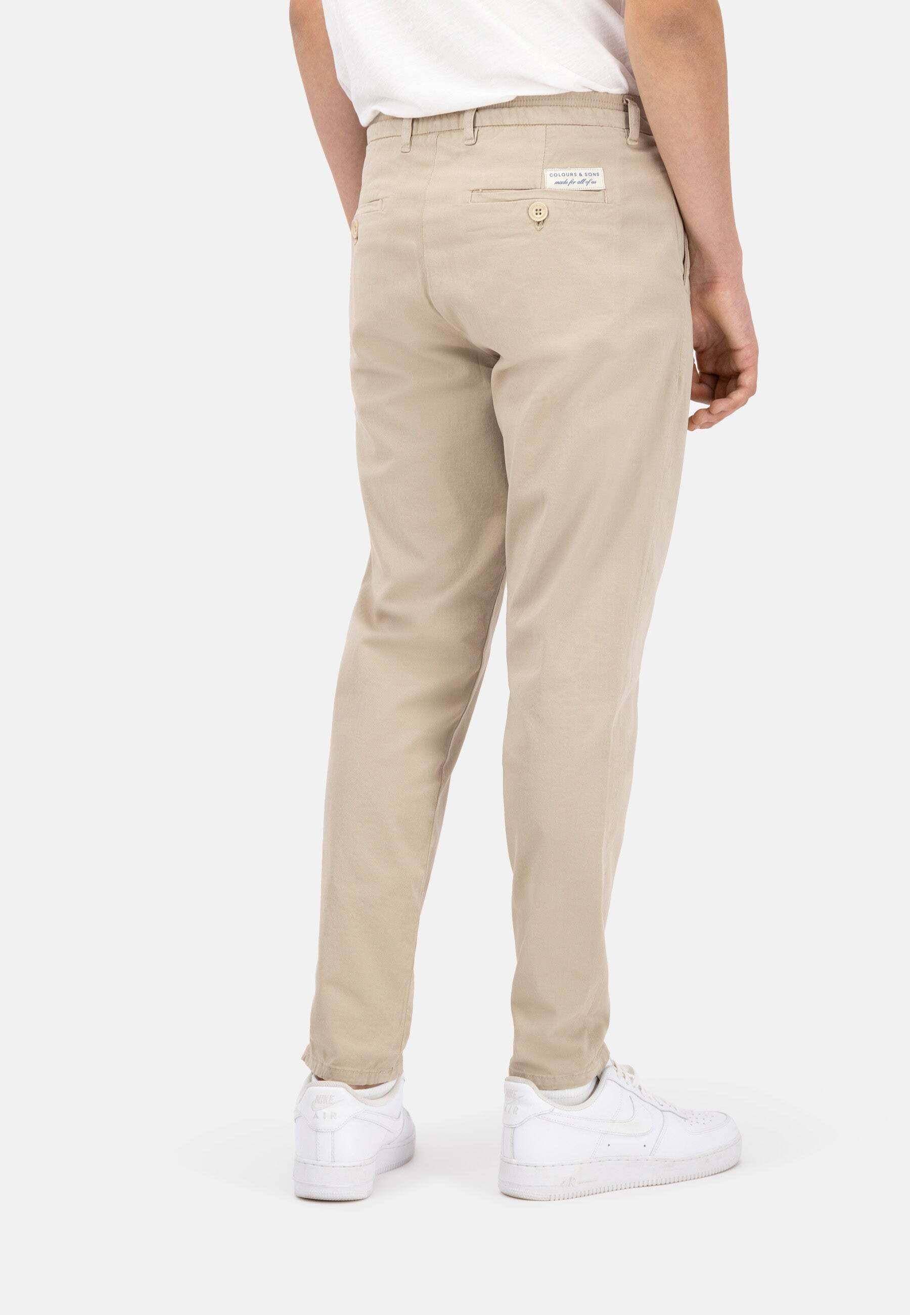Colours & Sons Cropped Chino Hose  