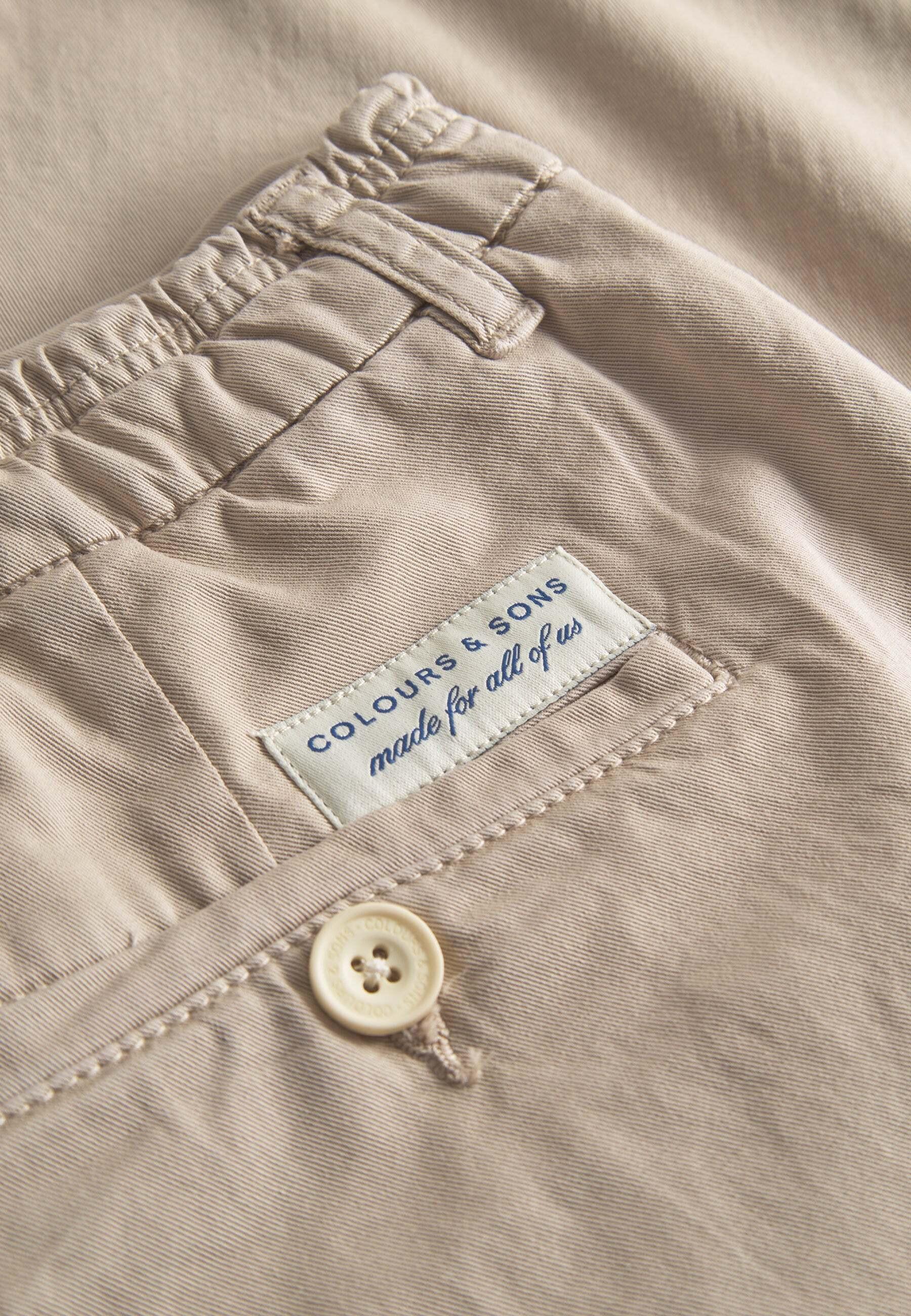 Colours & Sons Cropped Chino Hose  