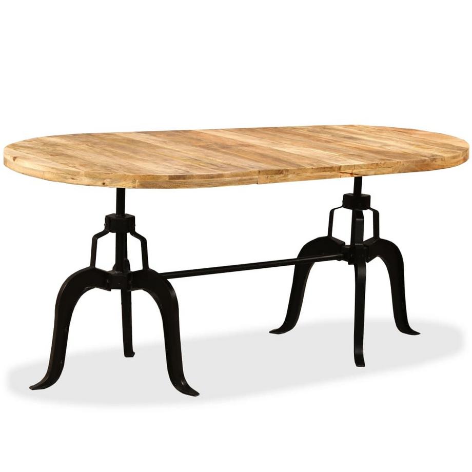 VidaXL Table de salle à manger bois  
