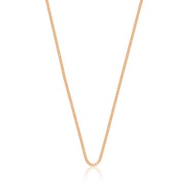 Collier Panzer Rotgold 750, 1.6mm, 38cm