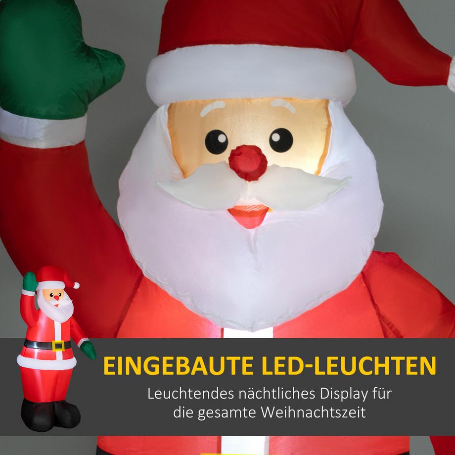 Outsunny Aufblasbar Weihnachtsdeko  