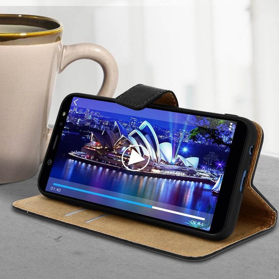 Avizar  Custodia in Pelle Galaxy A6 