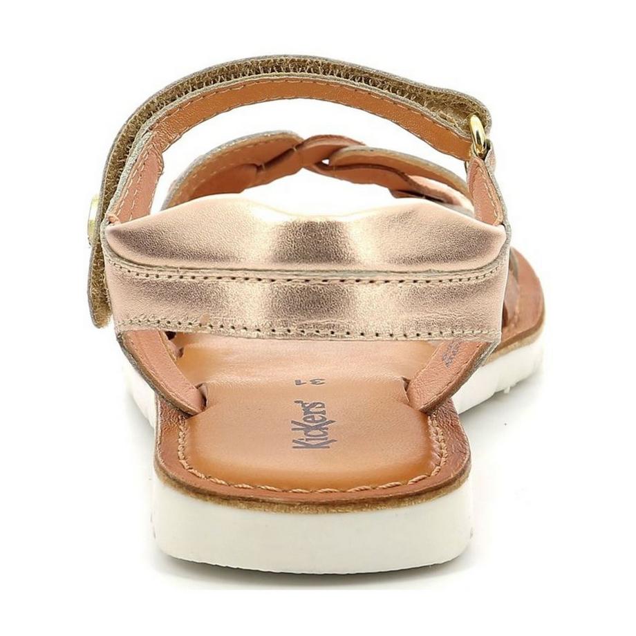 Kickers Sandali Bambina con Cinturino Intrecciato  