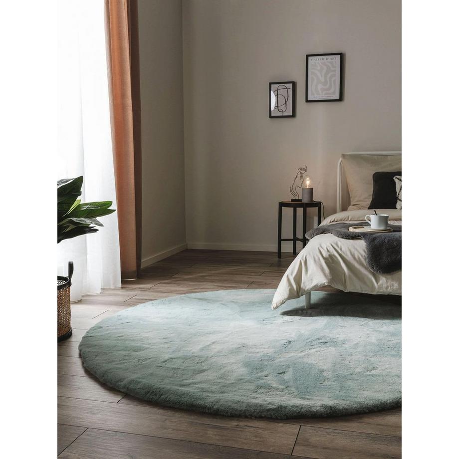 Benuta Fellteppich Dave Mint  