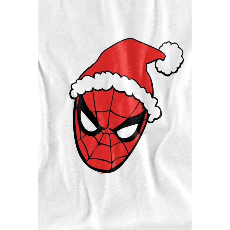 Spider-Man Christmas Santa Hat T-Shirt  