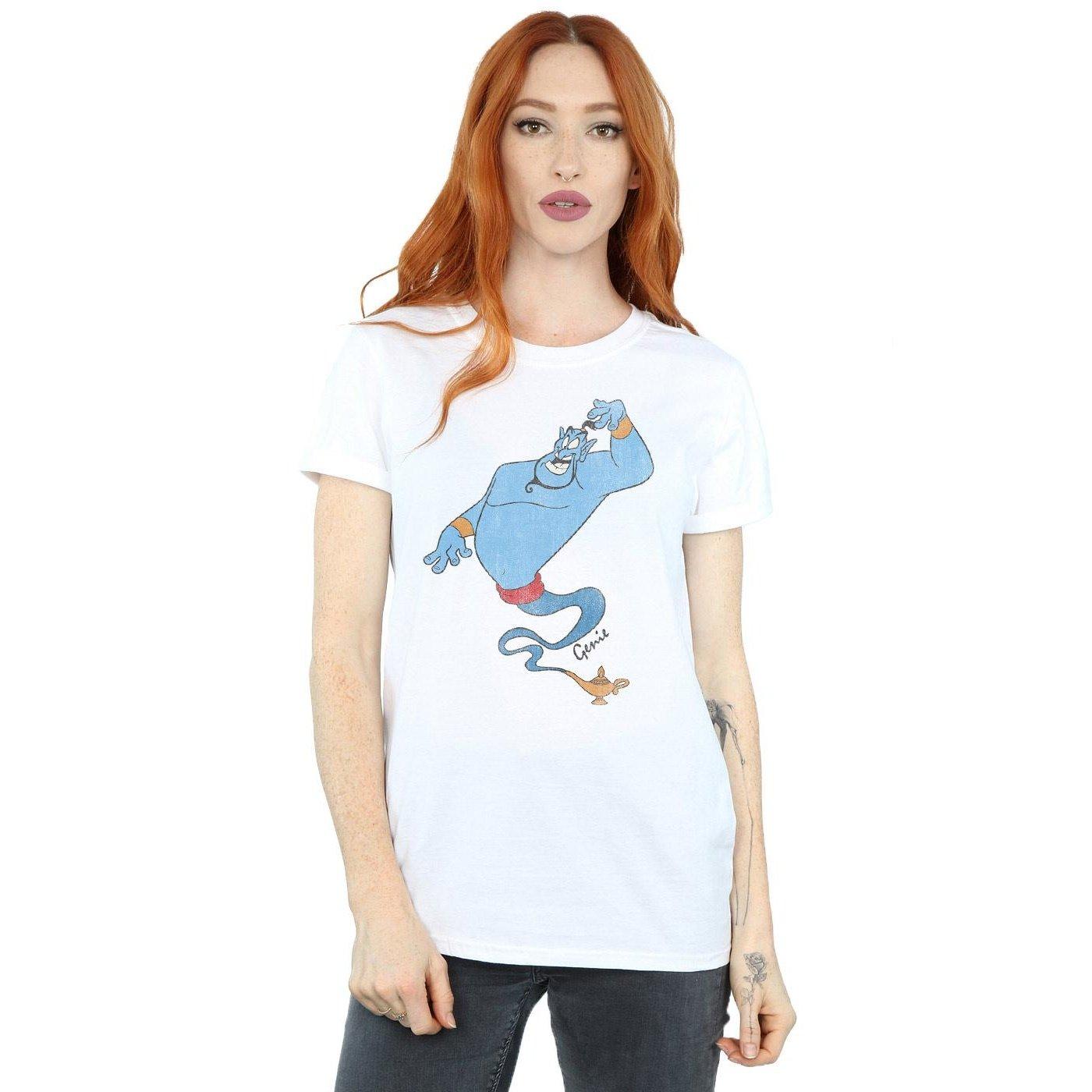 Aladdin Classic Génie Imprimé T-Shirt Manches Courtes  