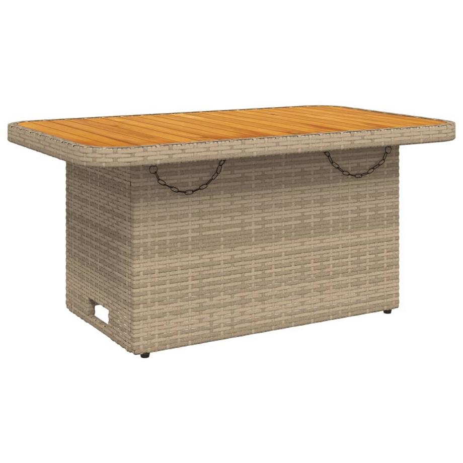 VidaXL set da pranzo da giardino Polirattan  