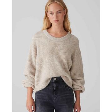 Pull en tricot coupe ovale