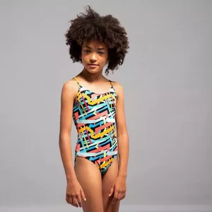 maillot de bain 1 pièce 100 noir rayé