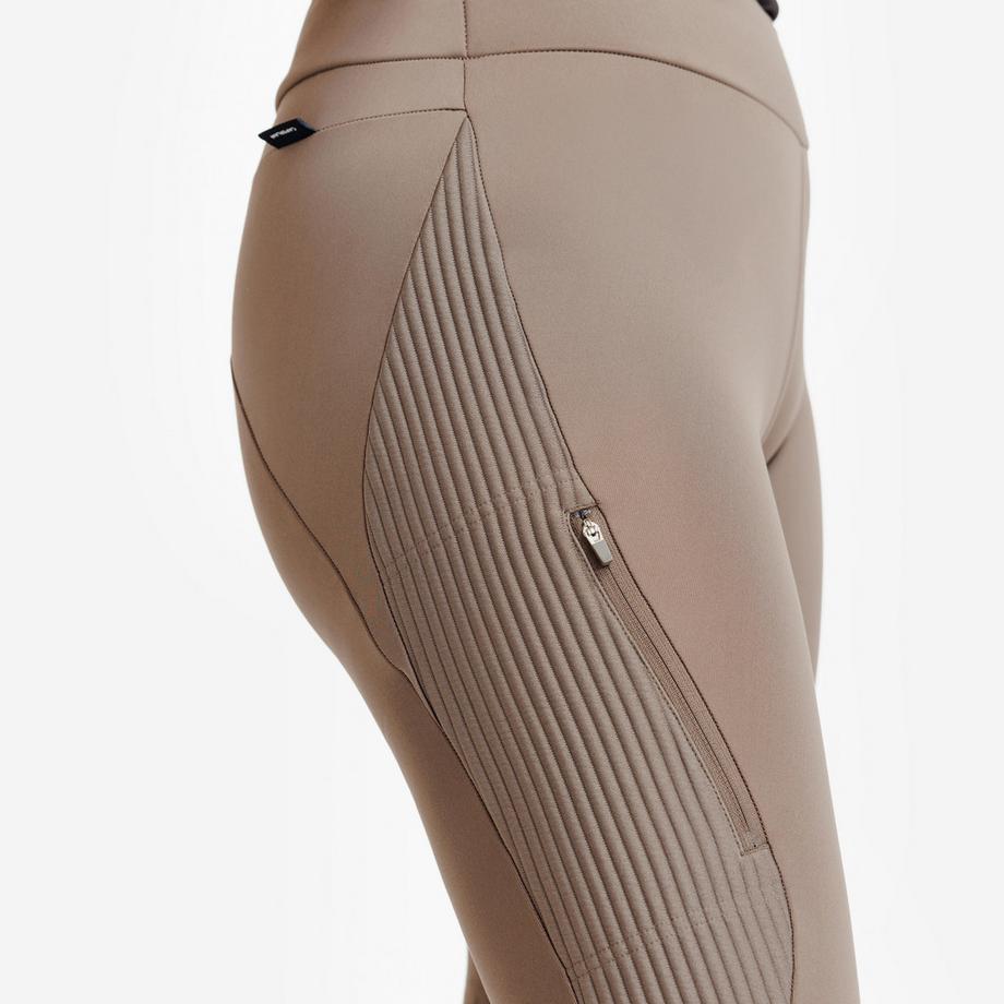 FOUGANZA  Legging femme équitation chaud polyester 