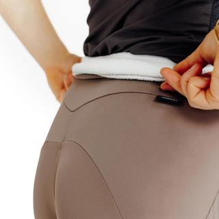 FOUGANZA  Leggings equitazione donna caldo poliestere 