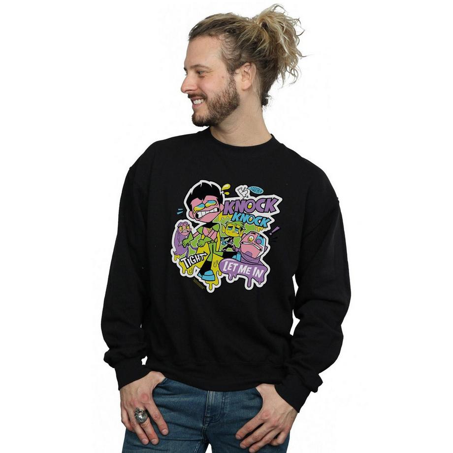 DC COMICS Teen Titans Go Knock Knock Sweatshirt  