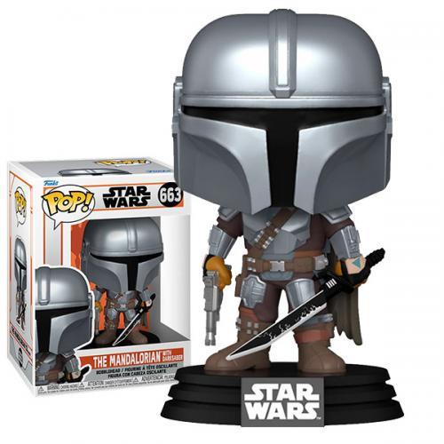 Funko  Funko POP! Star Wars: The Mandalorian w/Darksaber (663) 