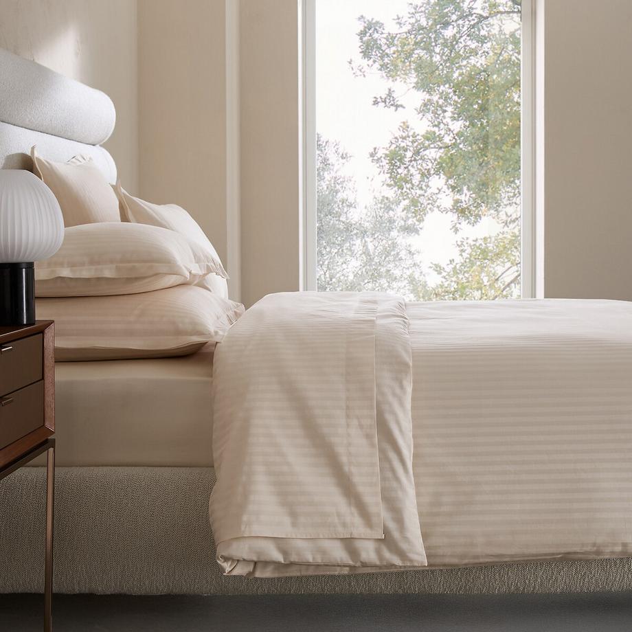 Housse de couette en satin de coton