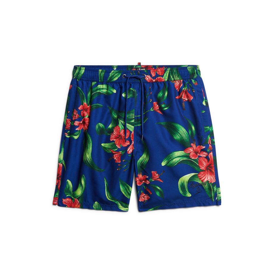 badehoe mit hawaii-print uperdry