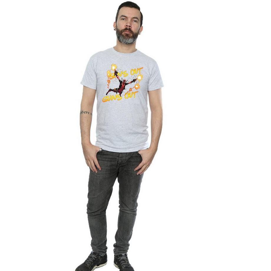 MARVEL Sun's Out Guns Out T-Shirt Stampata  