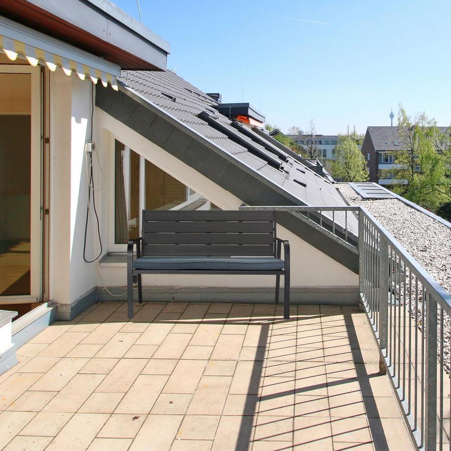 Northix Gartenbank mit Sitzauflage  