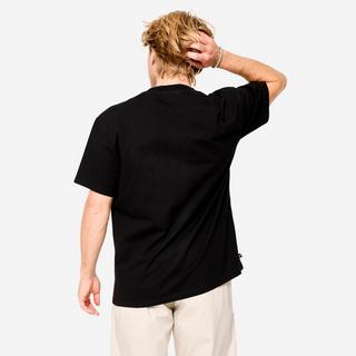 DECATHLON  Kurzarmshirt  Weiter Schnitt Baumwolle Druck 