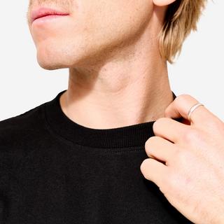 DECATHLON  Kurzarmshirt  Weiter Schnitt Baumwolle Druck 