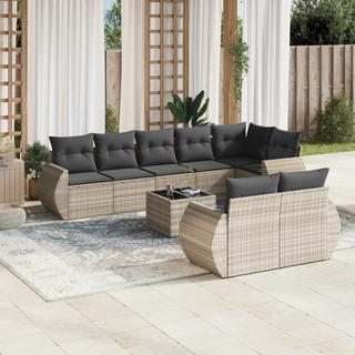 VidaXL Garten sofagarnitur poly-rattan  