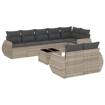 Garten sofagarnitur poly-rattan