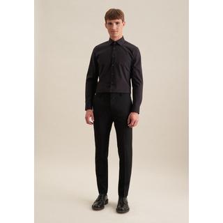 Seidensticker Business Hemd Slim Fit Langarm Uni  