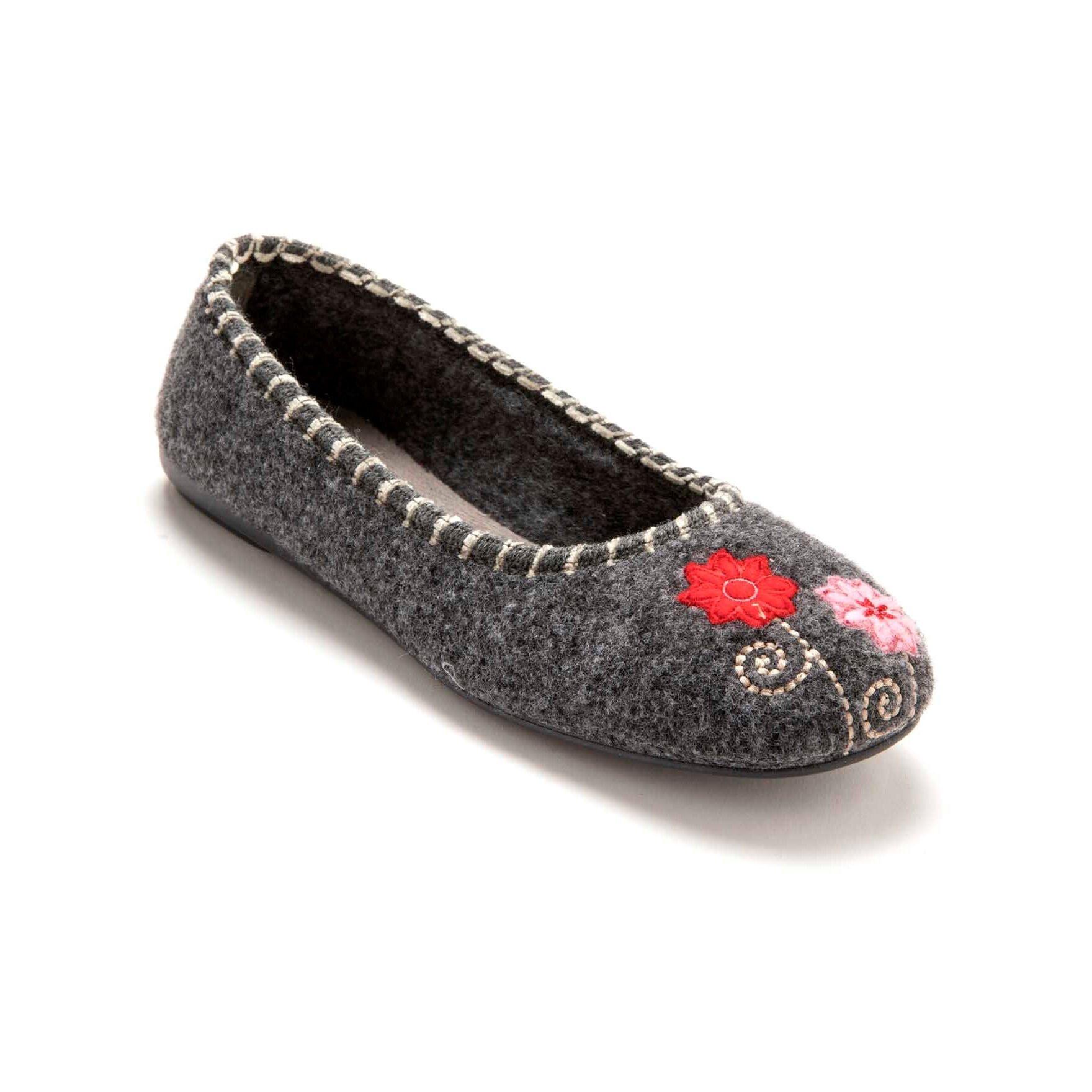 Pédiconfort  ballerines brodées 