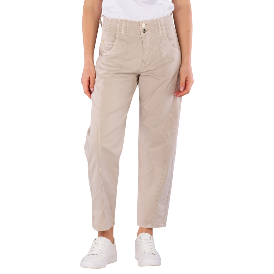 Balloon Pants Relaxed Fit Gabardine