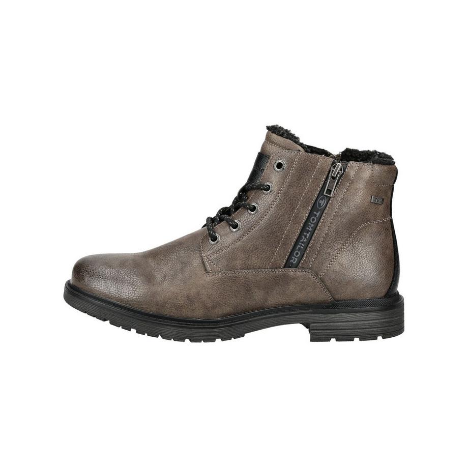 TOM TAILOR Schnürstiefelette mit Seitlichem Reissverschluss  