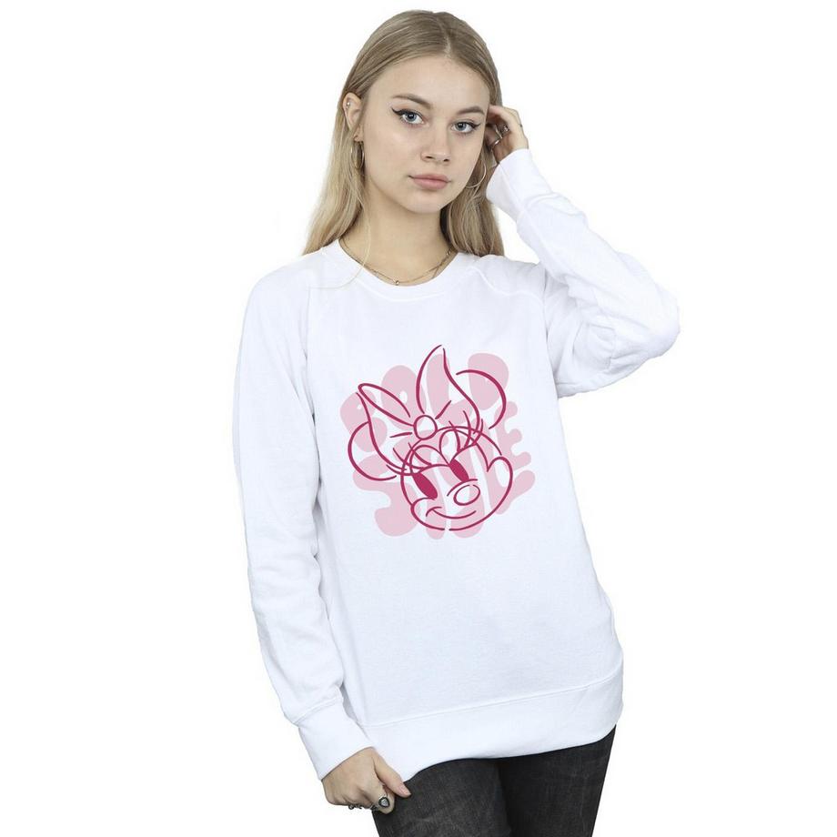 Disney Minnie Mouse Sweatshirt Imprimé Graphique  