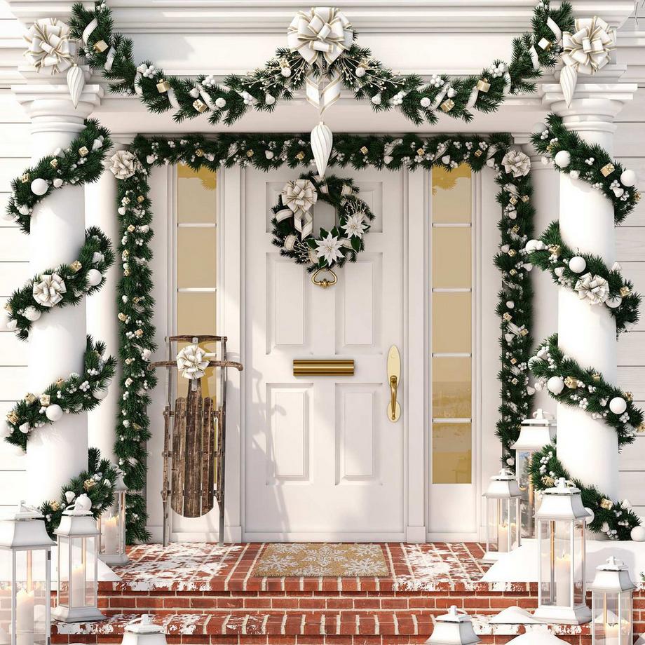 B2X Zerbino in cocco con fiocchi di neve  