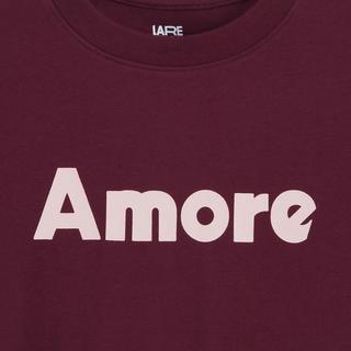 La Redoute Collections  T-shirt manches longues imprimé Amore 
