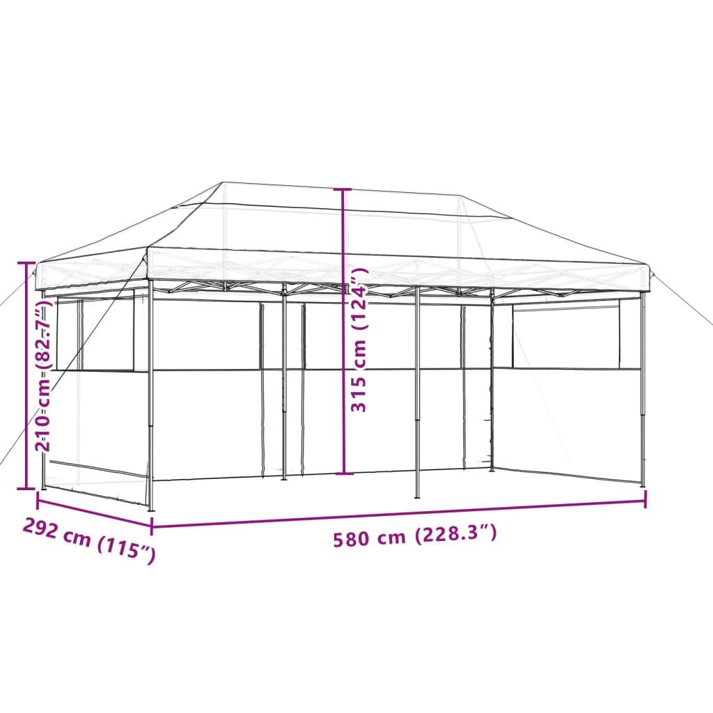 VidaXL tenda per feste Poliestere  