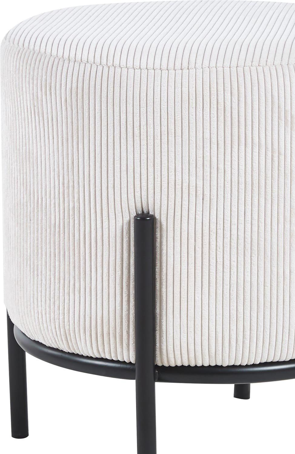 mutoni Tabouret Flubstix beige noir 35  