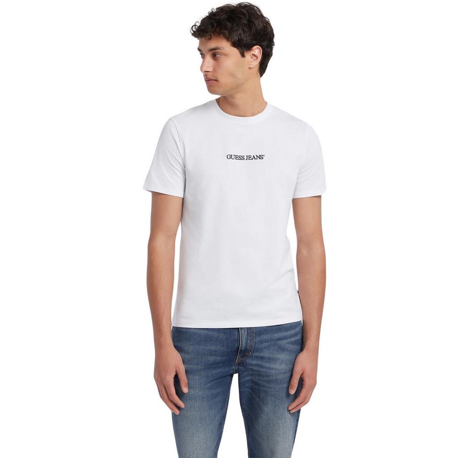 GUESS T-Shirt Slim Fit avec Logo Brodé  