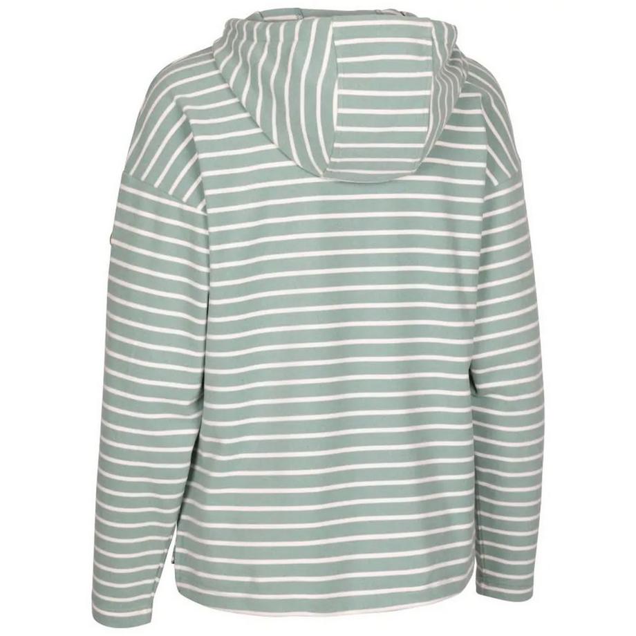 Trespass Softly Gestreifter Kapuzenpullover  