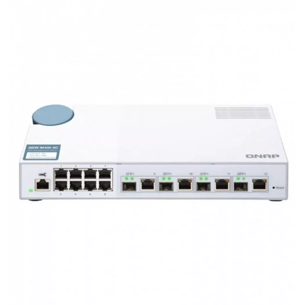 QNAP QSW-M408-4C QNAP QSW-M408-4C network switch Managed L2 Gigabi...
