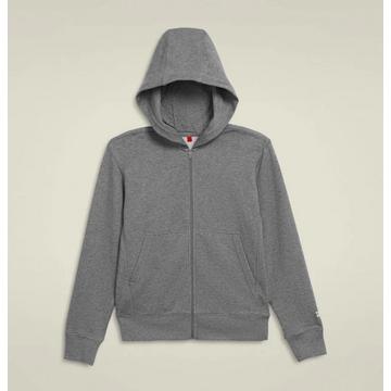 Team Zip Hoodie Junioren Grau