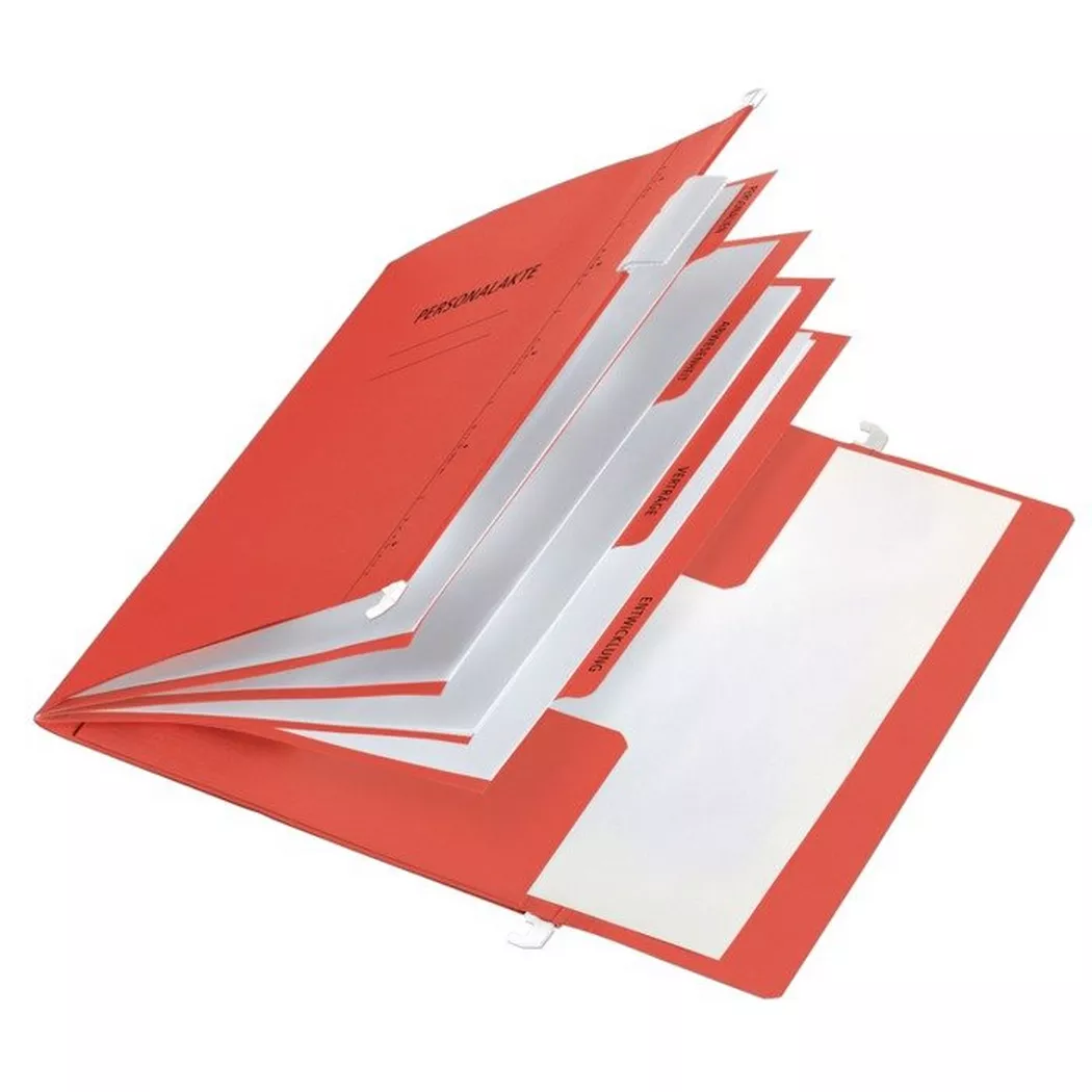 Pagna -  Personalakte 5-teilig 44105-01 rot, 21cm