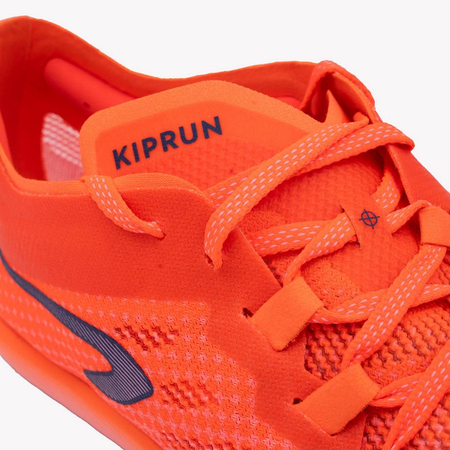 KIPRUN  Chaussures à pointes d'athlétisme longue distance , at long 900 oranges et roses 