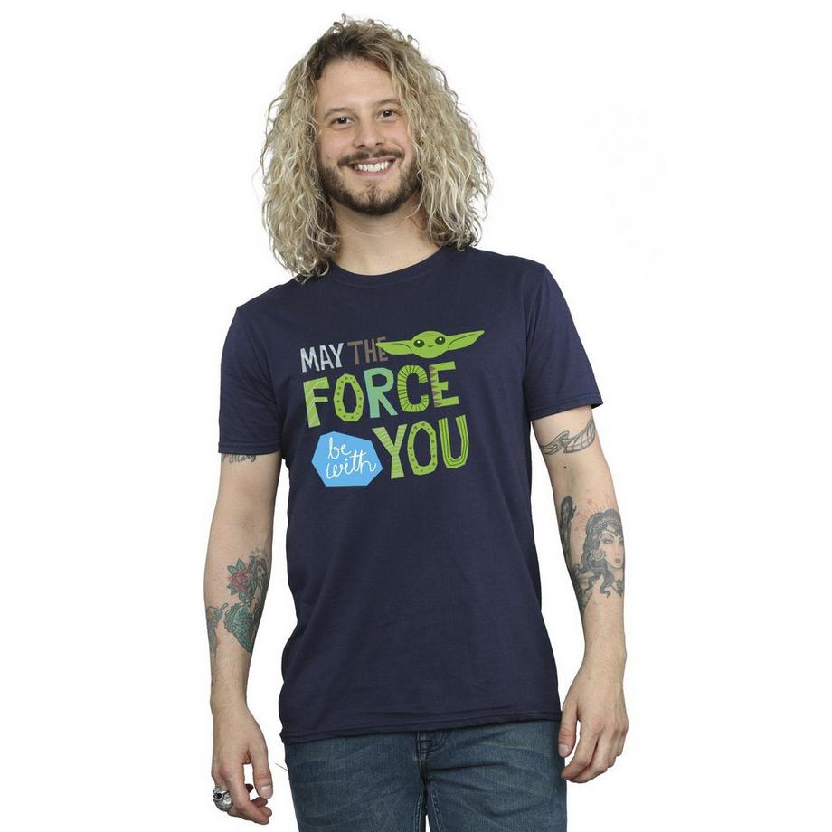 STAR WARS The Mandalorian May The Force Be With You Maglietta  