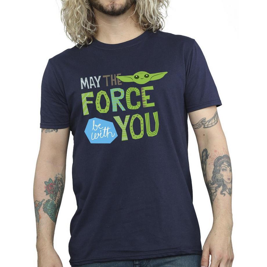 STAR WARS The Mandalorian May The Force Be With You Maglietta  