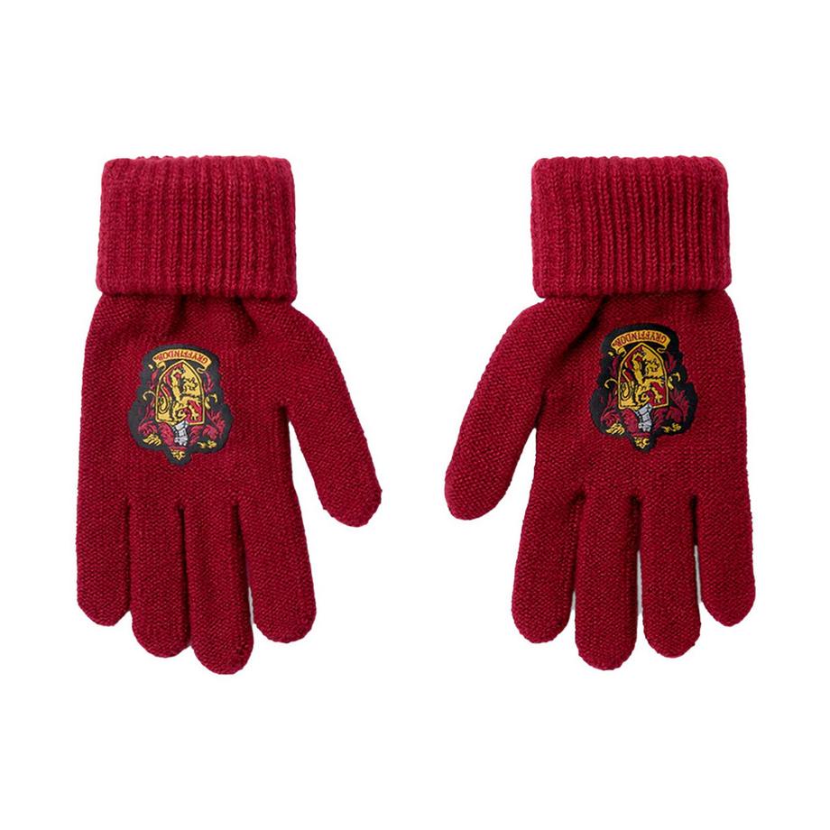 HARRY-POTTER Ensemble Bonnet Et Gants Motiftyle Gryffondor  