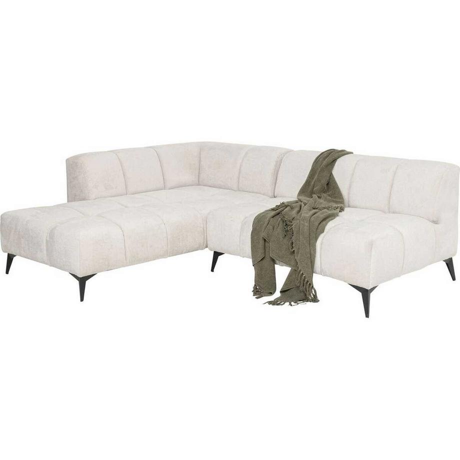 KARE Design Ecksofa Nia creme links 250  