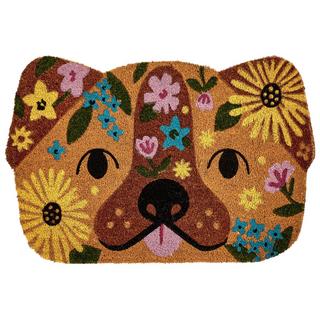 Beliani Paillasson en Fibre de coco Rétro TIBIG  