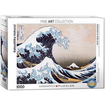 Große Welle vor Kanagawa Hokusai (1000)