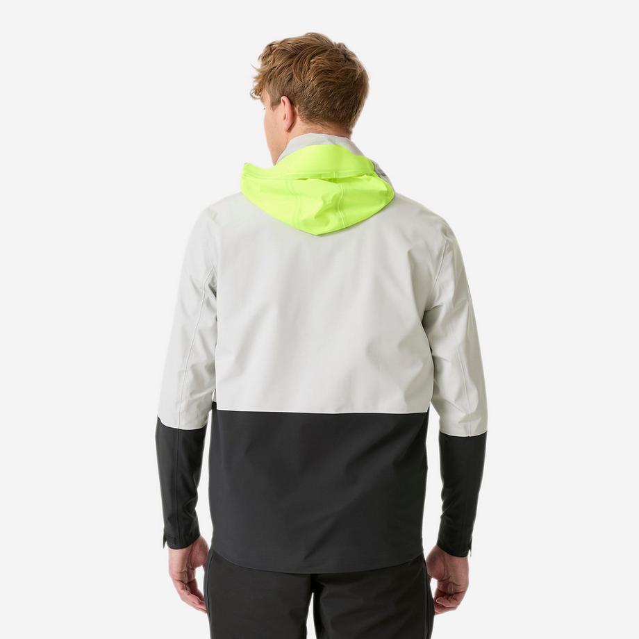 DECATHLON  Wasserdichte Segeljacke  - Regenjacke Sailing 900 light hellgrau 